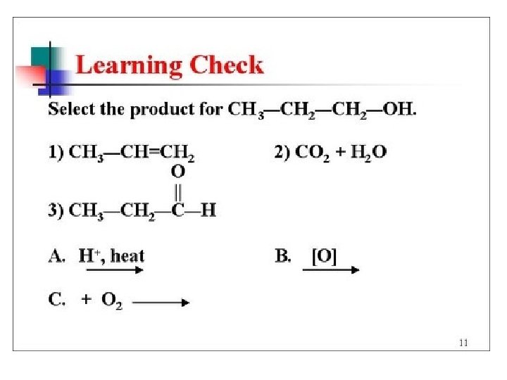 Reactions of Alcohols 