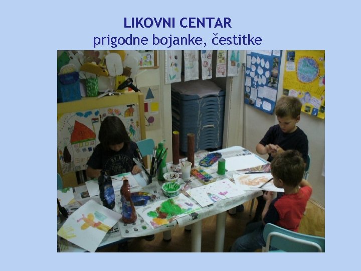 LIKOVNI CENTAR prigodne bojanke, čestitke 