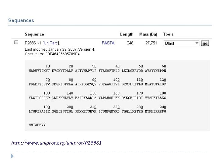 http: //www. uniprot. org/uniprot/P 28861 