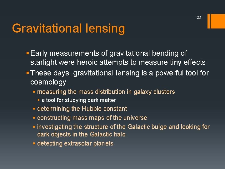 23 Gravitational lensing § Early measurements of gravitational bending of starlight were heroic attempts