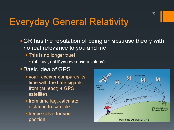 32 Everyday General Relativity § GR has the reputation of being an abstruse theory
