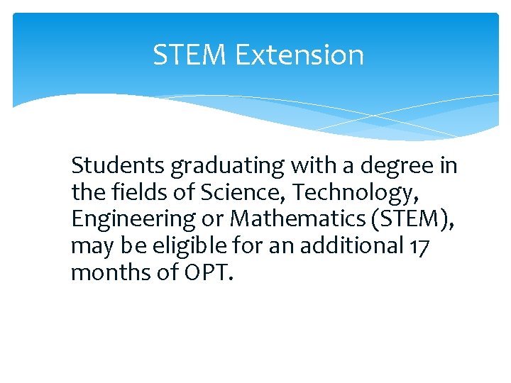 STEM Extension Students graduating with a degree in the fields of Science, Technology, Engineering