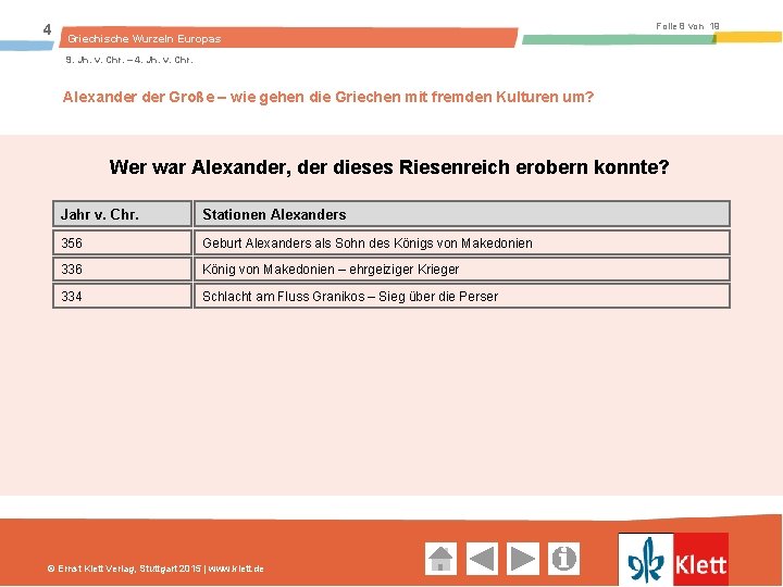 4 Folie 8 von 19 Griechische Wurzeln Europas 9. Jh. v. Chr. – 4.