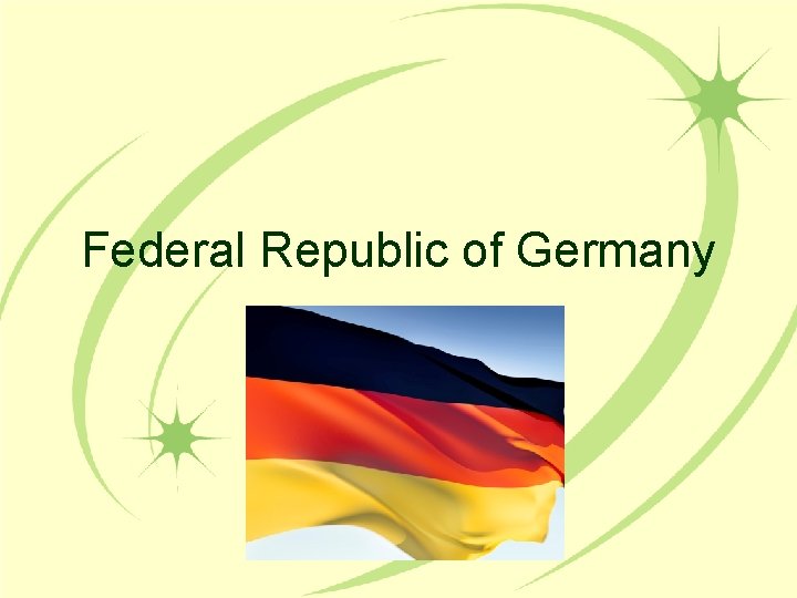 Federal Republic of Germany 