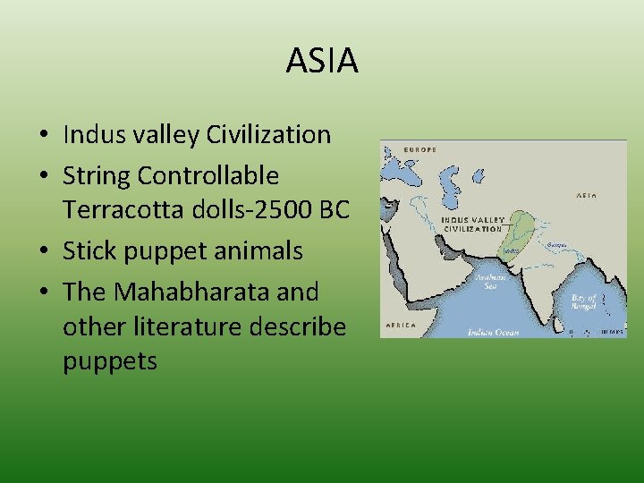 ASIA • Indus valley Civilization • String Controllable Terracotta dolls-2500 BC • Stick puppet