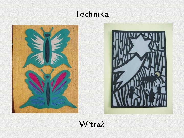 Technika Witraż 