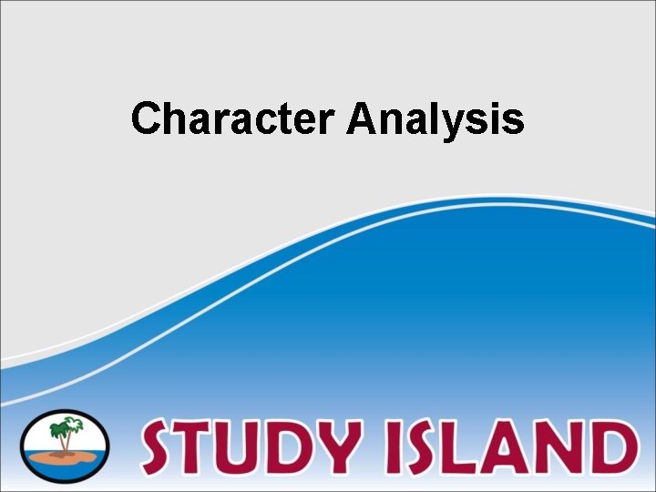 Character Analysis 