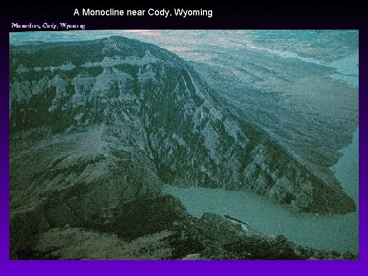 A Monocline near Cody, Wyoming 