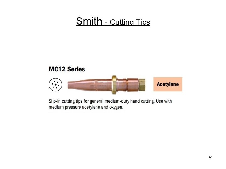 Smith - Cutting Tips 46 