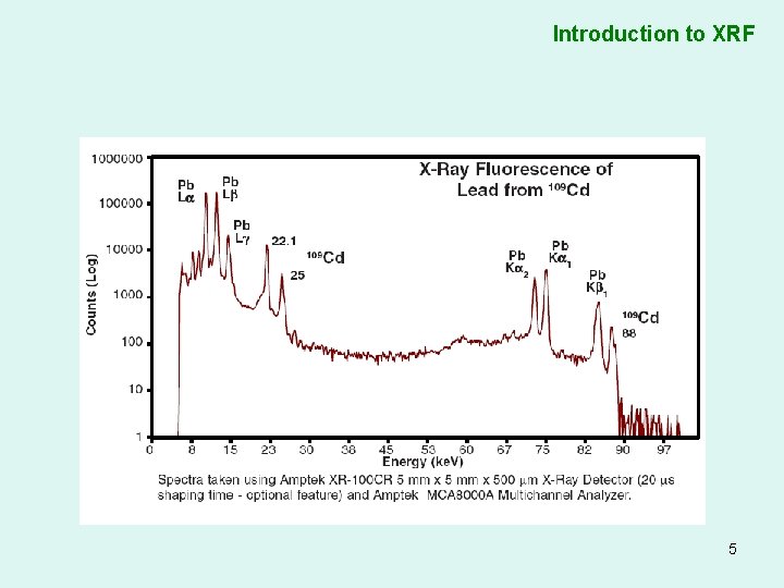 Introduction to XRF 5 