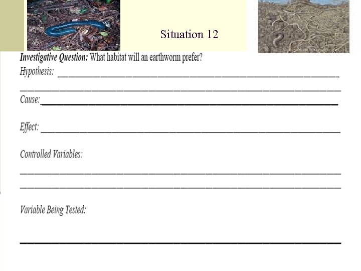 Situation 12 Situation 12