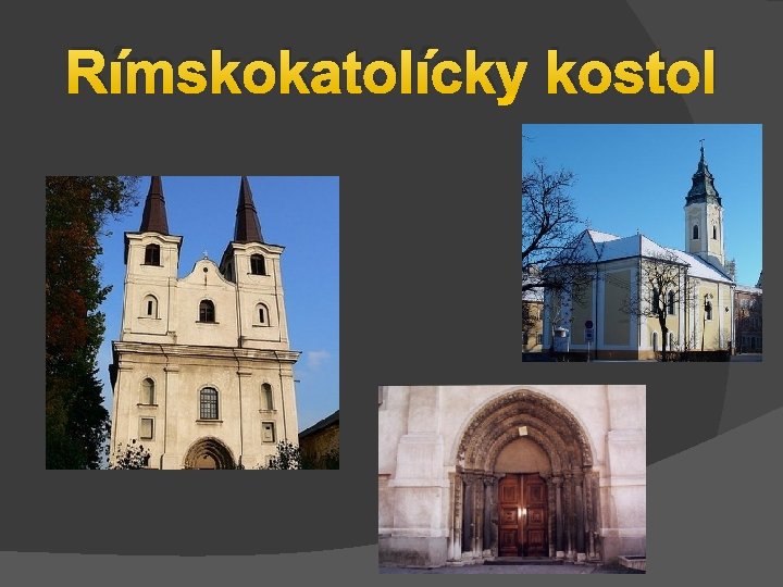 Rímskokatolícky kostol 