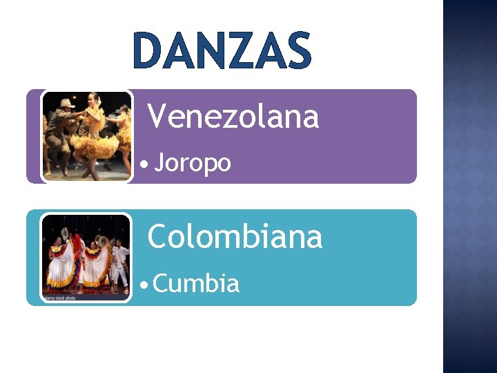 DANZAS Venezolana • Joropo Colombiana • Cumbia 