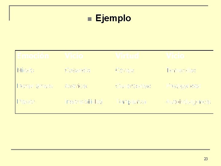 n Ejemplo 23 