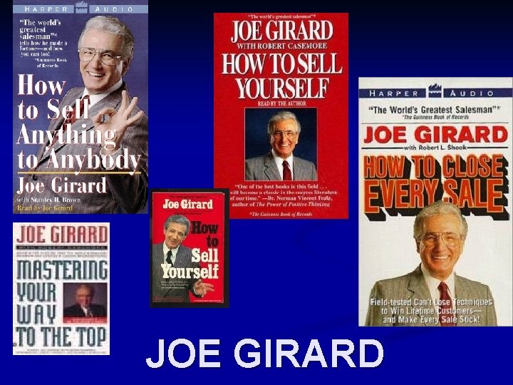 JOE GIRARD 