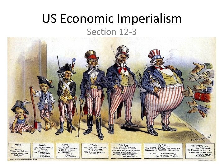 US Economic Imperialism Section 12 -3 