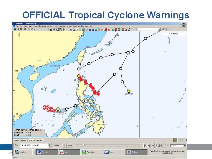 OFFICIAL Tropical Cyclone Warnings Jeppesen Proprietary 