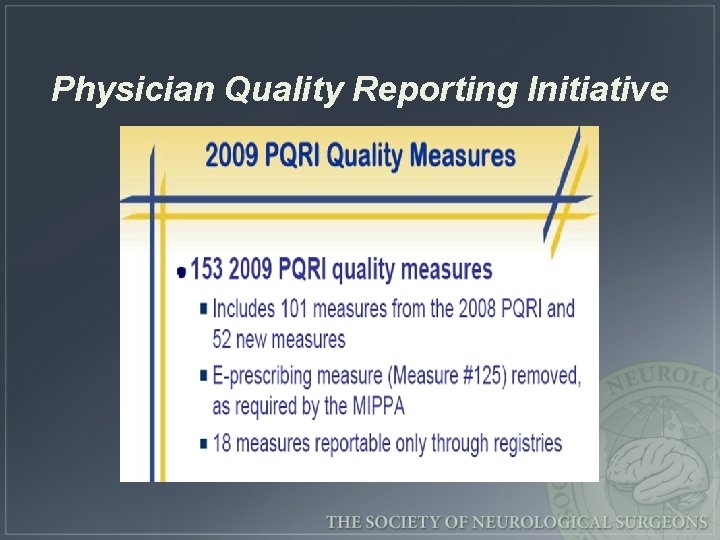 Physician Quality Reporting Initiative 
