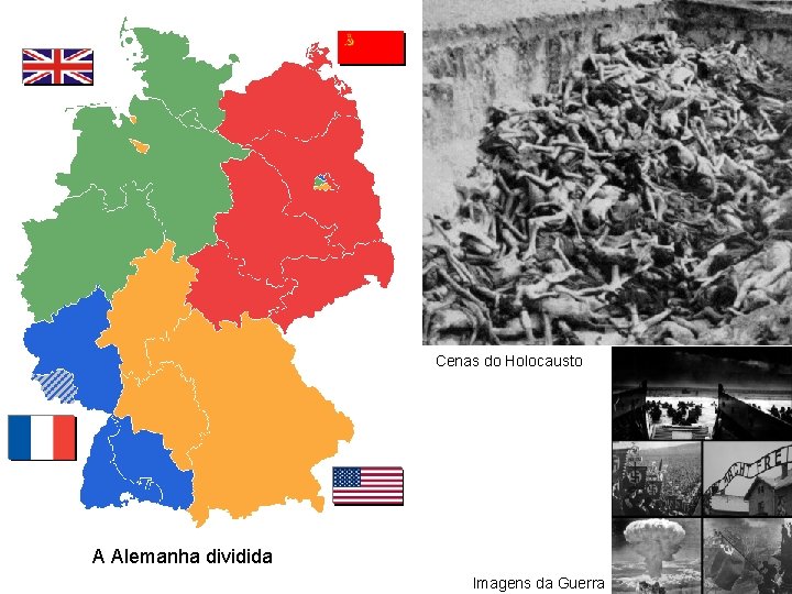 Cenas do Holocausto A Alemanha dividida Imagens da Guerra 
