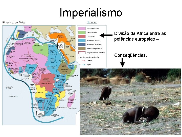 Imperialismo Divisão da África entre as potências européias – Conseqüências. 