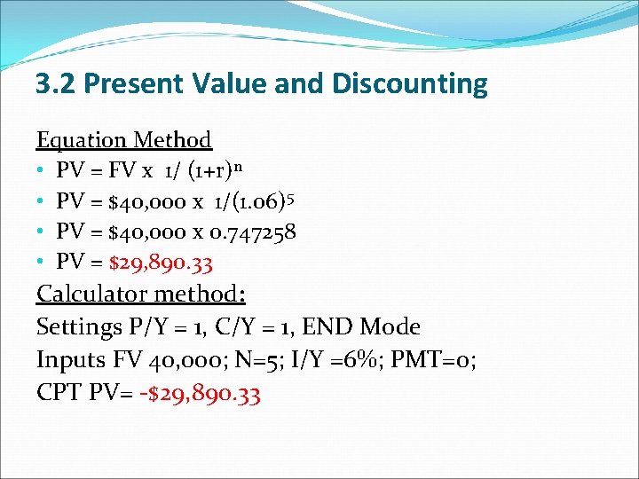 Chapter 3 The Time Value Of Money Part