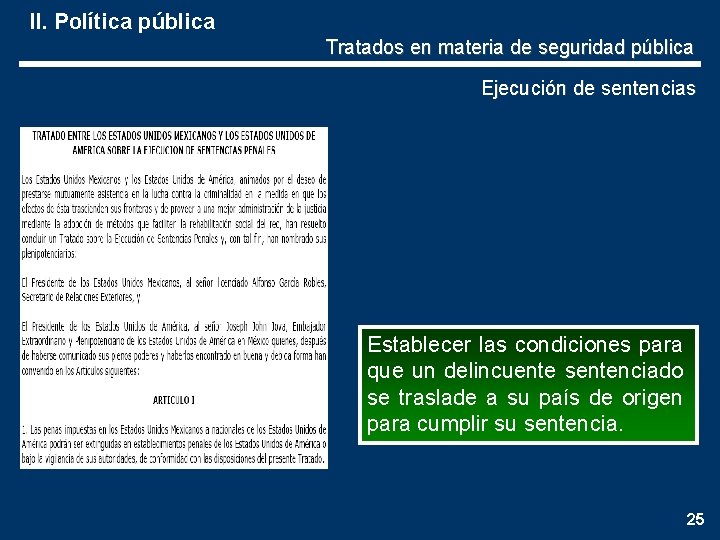 TRATADOS INTERNACIONALES EN MATERIA DE SEGURIDAD PBLICA Cuenta