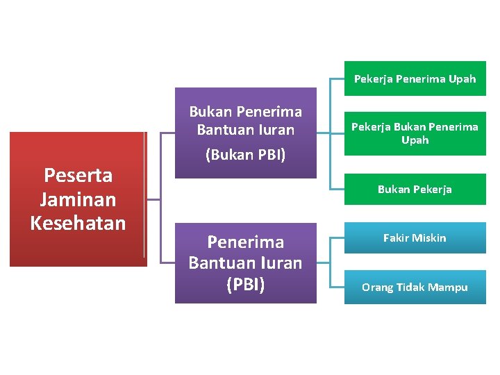 Pekerja Penerima Upah Bukan Penerima Bantuan Iuran Peserta Jaminan Kesehatan (Bukan PBI) Pekerja Bukan