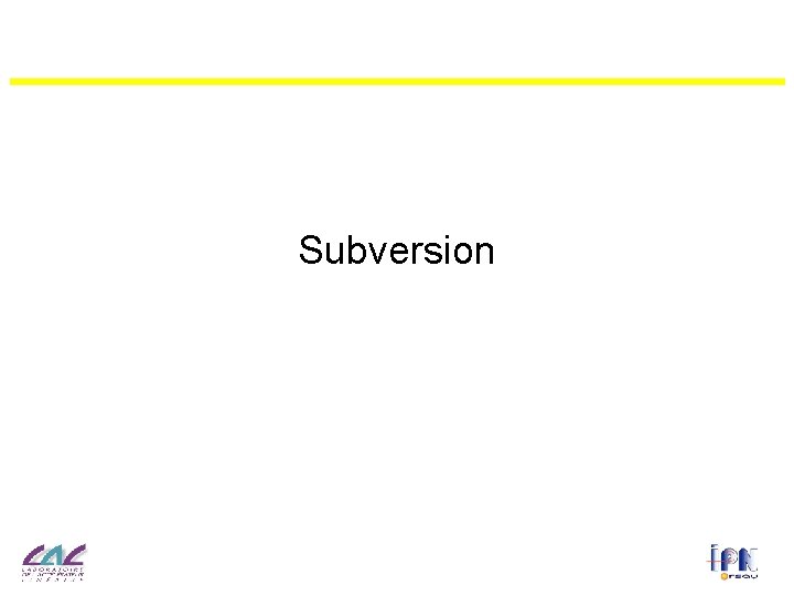 Subversion 