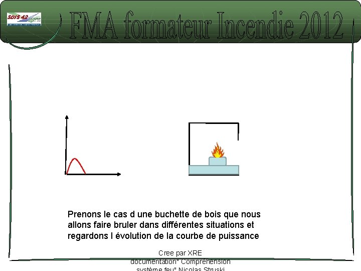 Prenons le cas d une buchette de bois que nous allons faire bruler dans