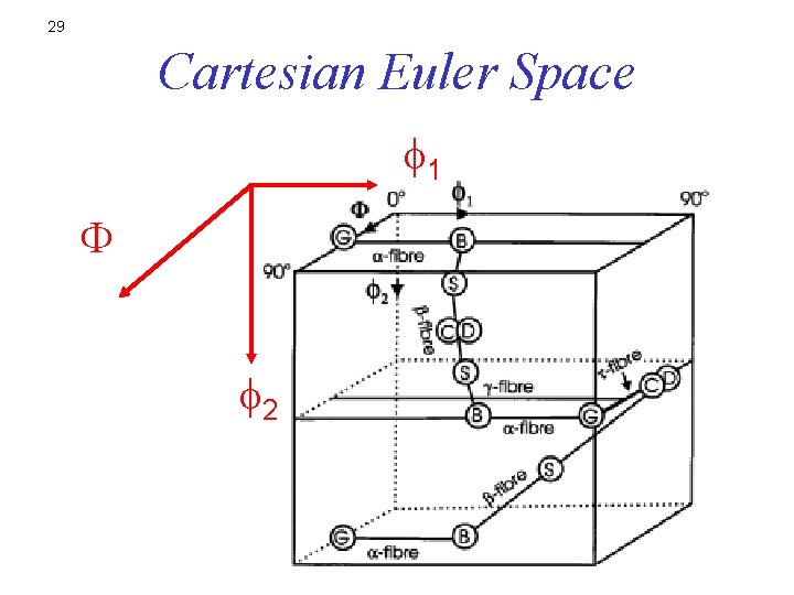 29 Cartesian Euler Space f 1 F f 2 