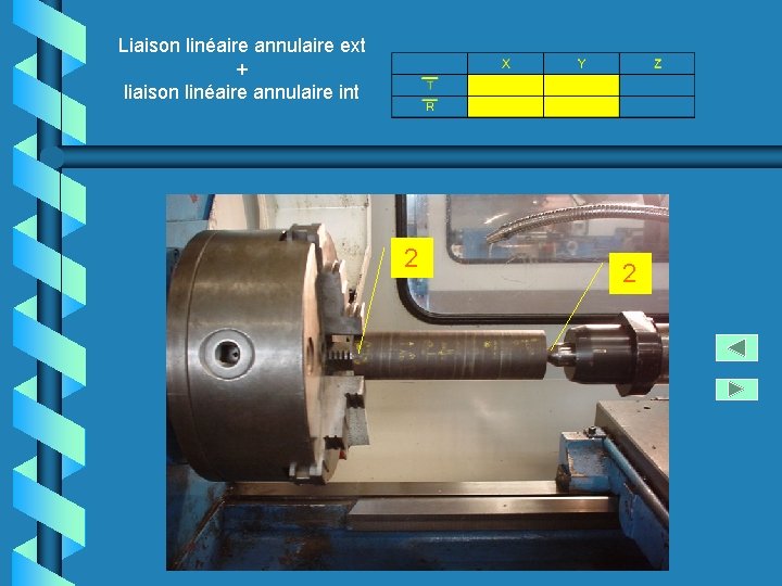 Liaison linéaire annulaire ext + liaison linéaire annulaire int 2 2 