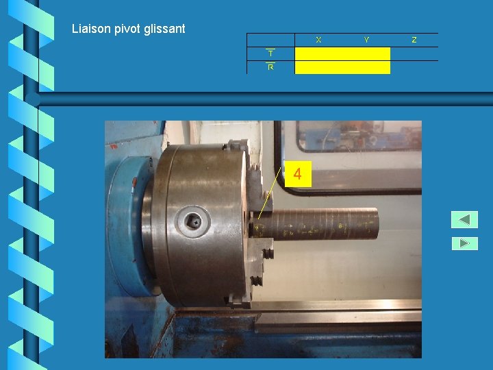 Liaison pivot glissant 4 