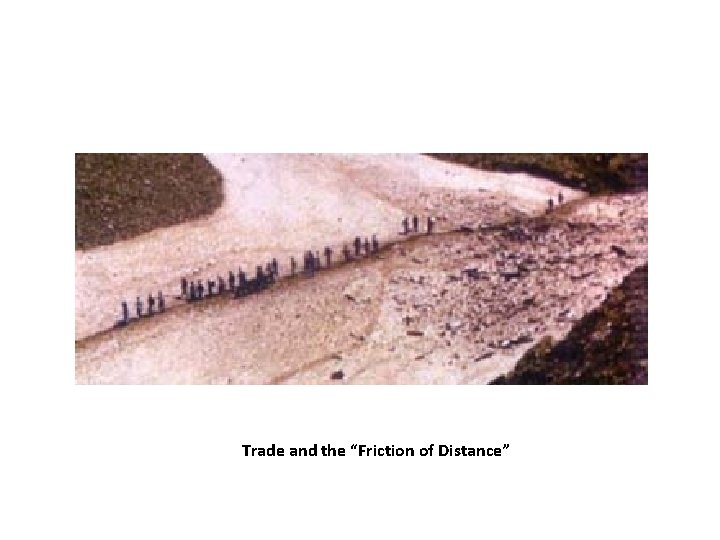 Trade and the “Friction of Distance” 