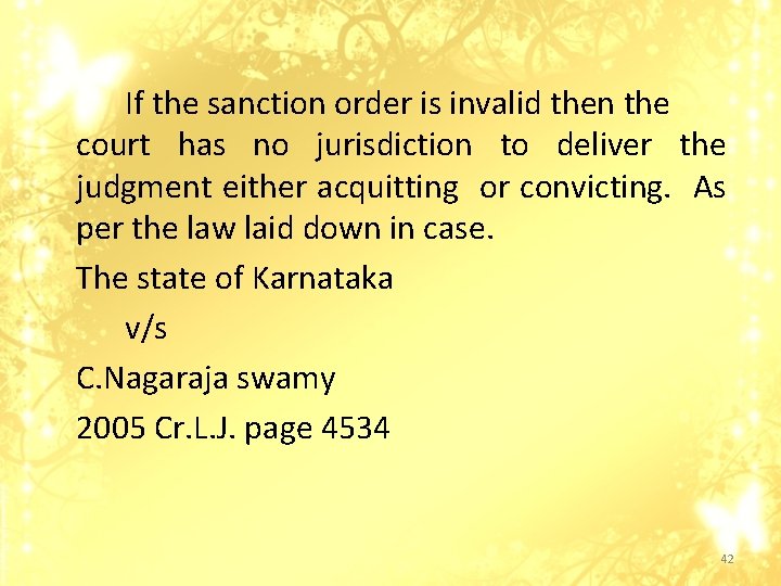 If the sanction order is invalid then the court has no jurisdiction to deliver