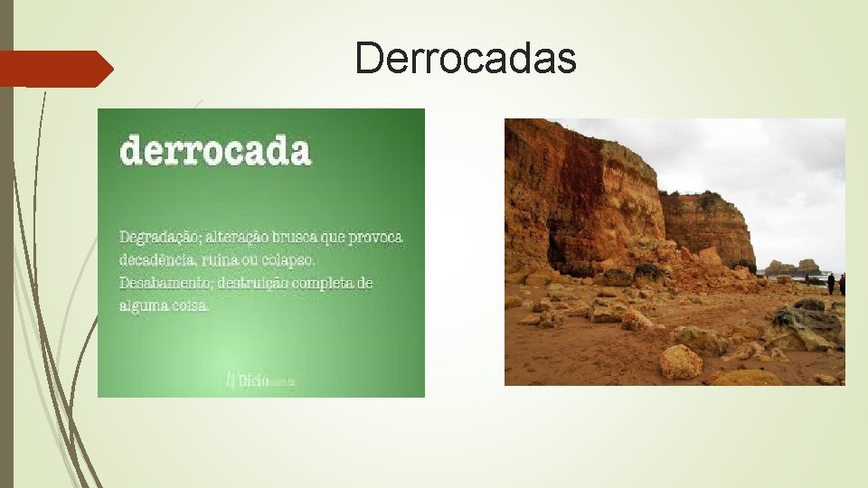 Derrocadas 