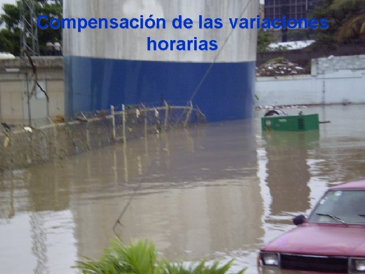 Compensación de las variaciones horarias 