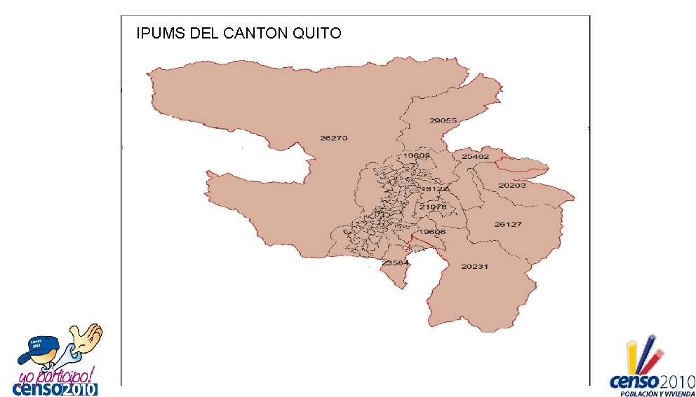 IPUMS DEL CANTON QUITO 