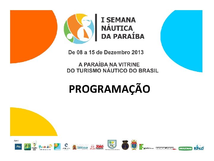 PROGRAMAÇÃO PROGRAMAÇÃO