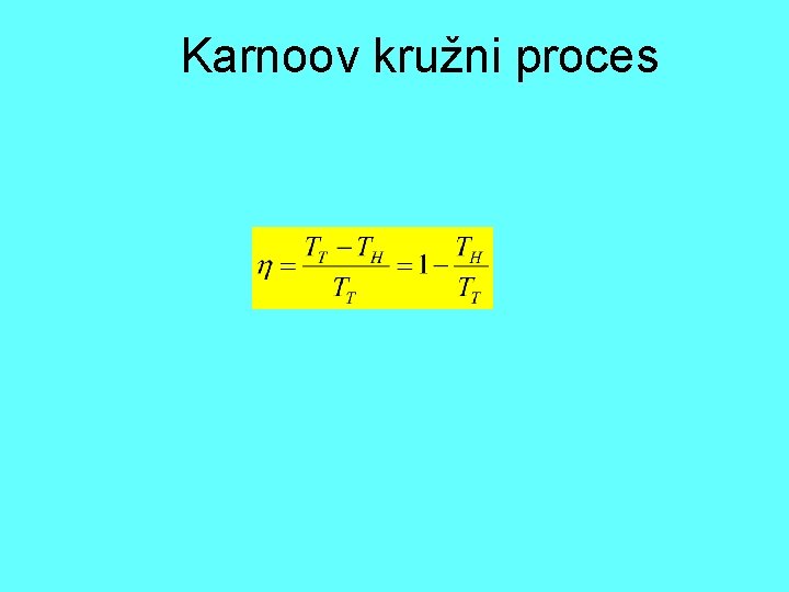 Karnoov kružni proces 