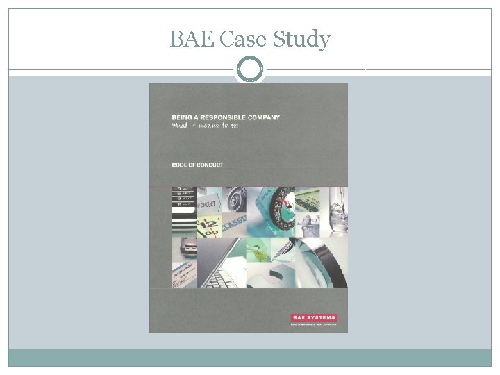 BAE Case Study 