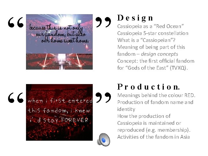 “ “ ” Design ” P r o d u c t i o “ “ ” Design ” P r o d u c t i o
