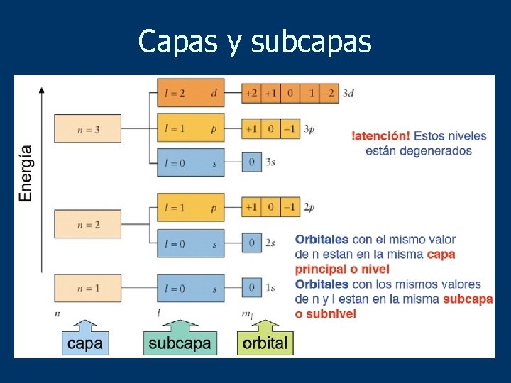 Capas y subcapas 