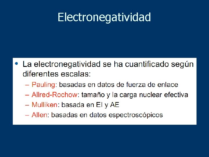 Electronegatividad 