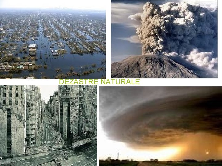 DEZASTRE NATURALE DEZASTRE NATURALE