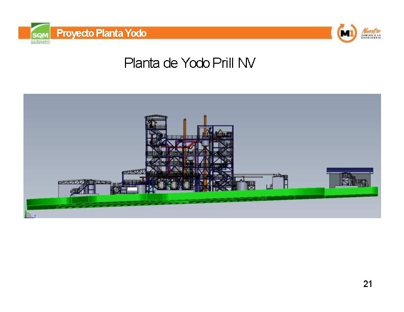 Proyecto Planta Yodo Planta de Yodo Prill NV 21 