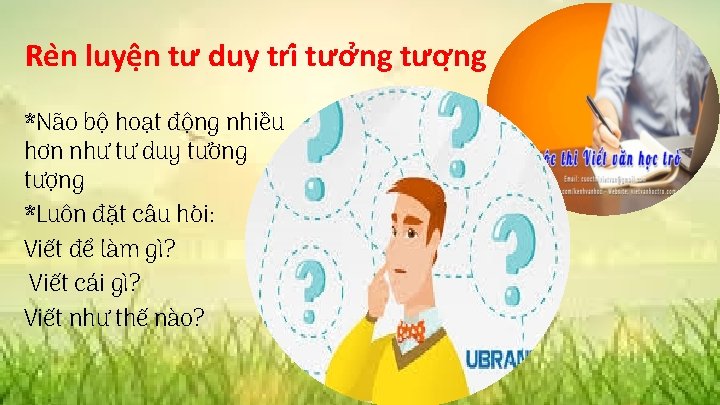 Re n luyê n tư duy tri tươ ng *Na o bô hoa t