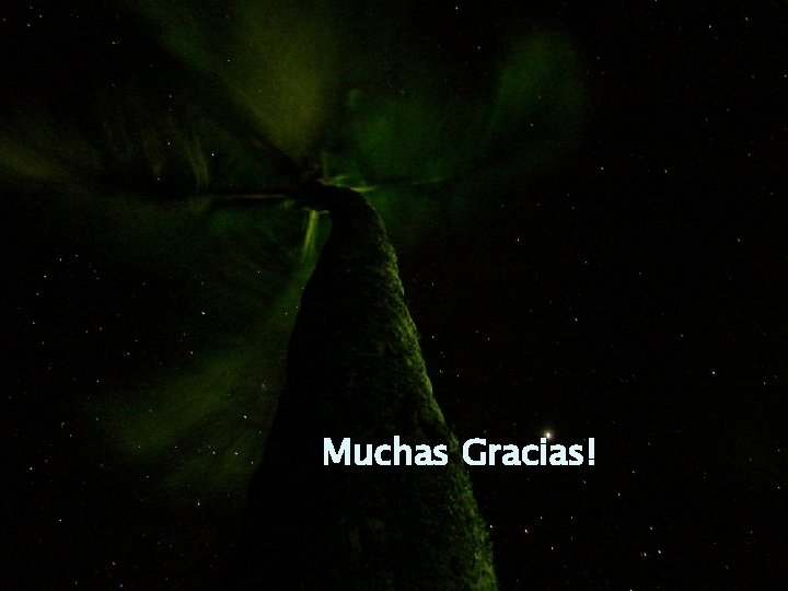 Muchas Gracias! 