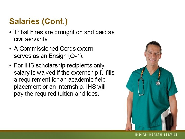 Salaries (Cont. ) • Tribal hires are brought on and paid as civil servants. Salaries (Cont. ) • Tribal hires are brought on and paid as civil servants.
