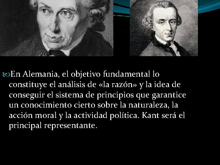  En Alemania, el objetivo fundamental lo constituye el análisis de «la razón» y