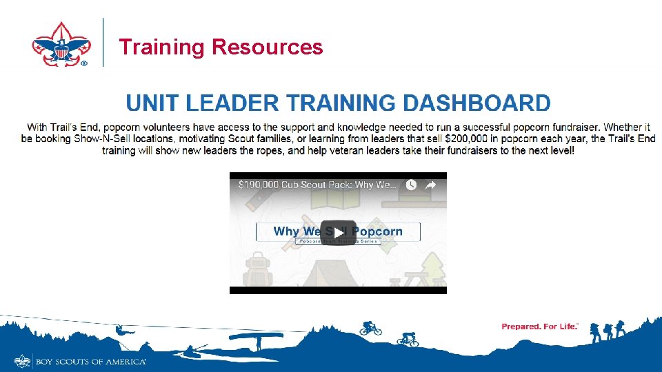 Training Resources Training Resources